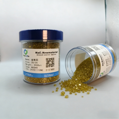 本产品为采用高温高压法合成的高品质粗颗粒工业金刚石，模拟天然金刚石形成的地壳高温高压环境制备，晶体结构稳定、品质可控，是专为修正笔应用场景打造的精准打磨材料。